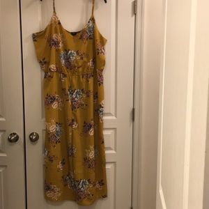 Sexy Floral Mustard Jumpsuit !✨